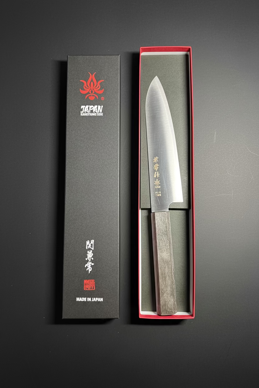 Japanese Santoku Knife | VG10 Steel | Made in Japan