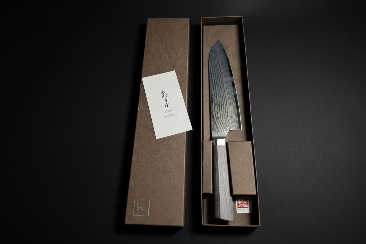 Japanese Santoku Knife | VG10 Steel | Made in Japan