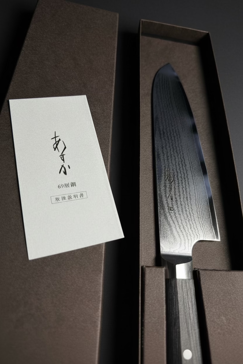 Japanese Santoku Knife | VG10 Steel | Made in Japan