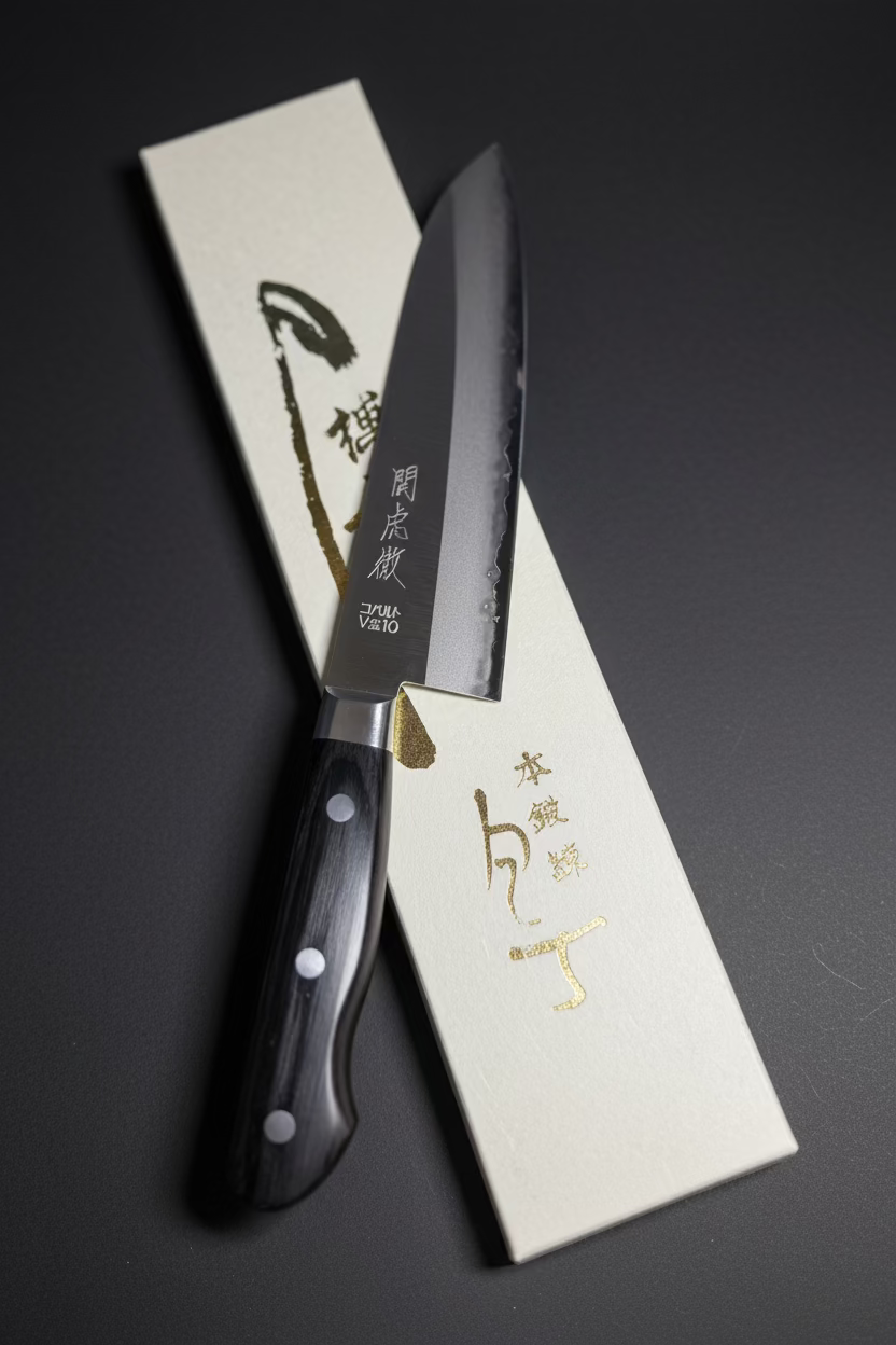 Japanese Santoku Knife | VG10 Steel | Made in Japan