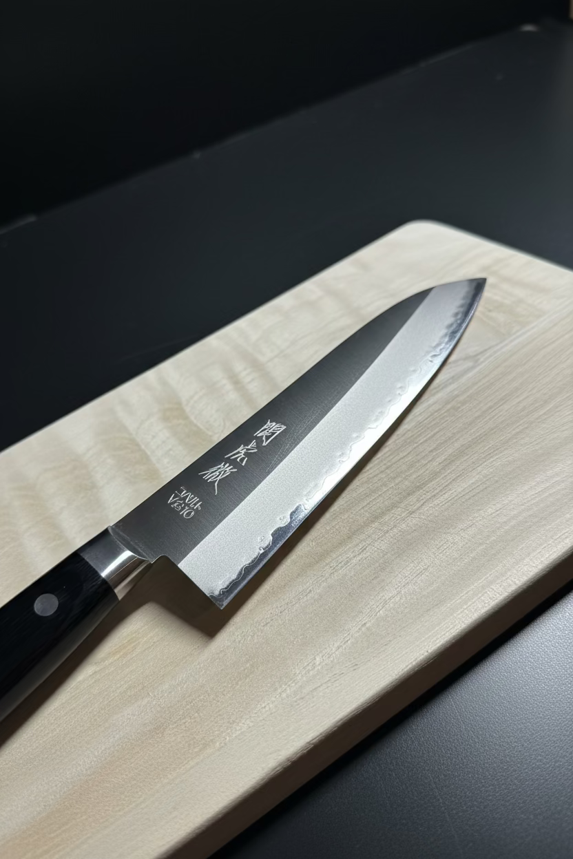 Japanese Santoku Knife | VG10 Steel | Made in Japan